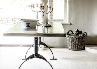 Ready-to-go Designs - Zinc Topped, Hand Made Tables