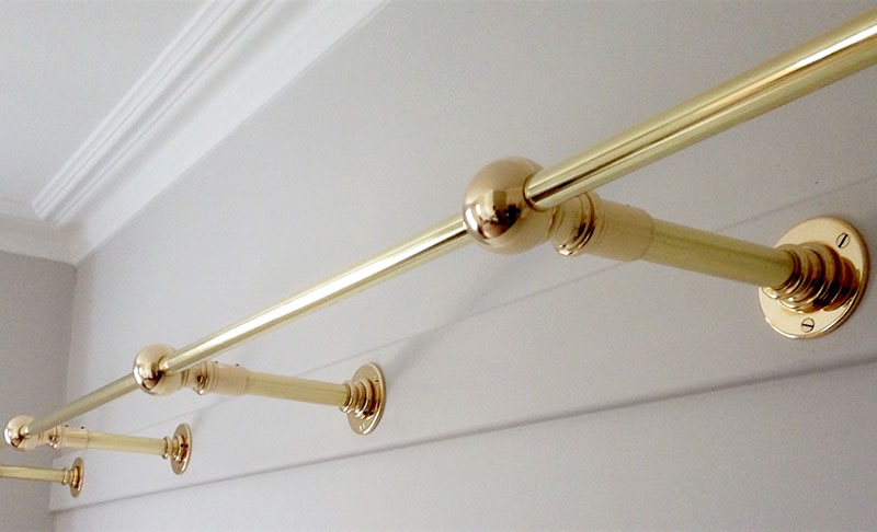 Bespoke Wall Mount Clothes Rails