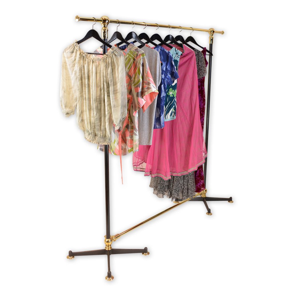 Free Standing Clothes Rail The Brighton Andrew Nebbett Designs