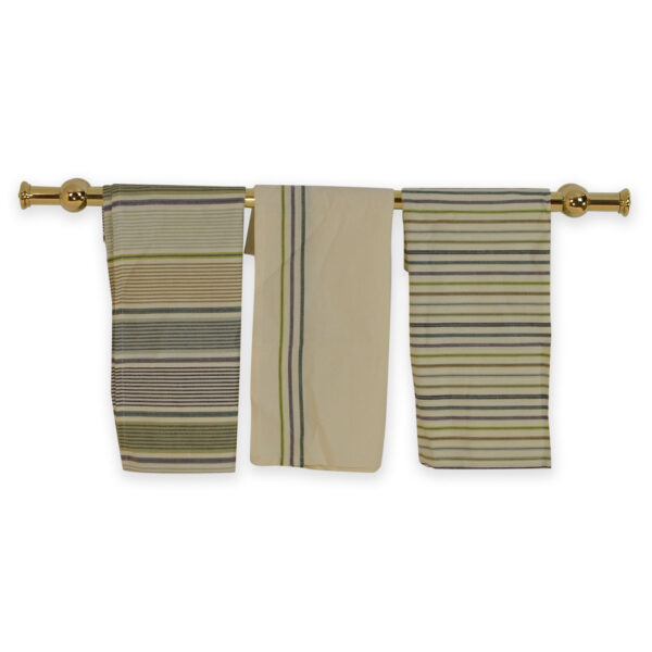 Range Kitchen Rail Rack Brass Towel Hanger