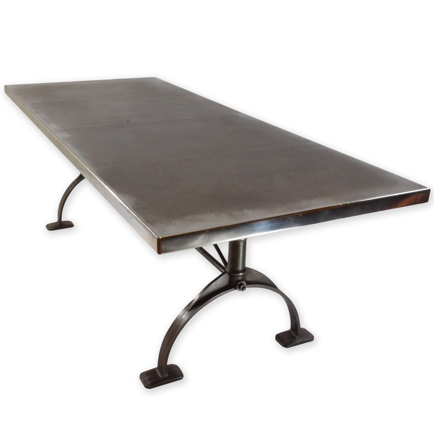 Zinc Top Table Standard Andrew Nebbett Designs