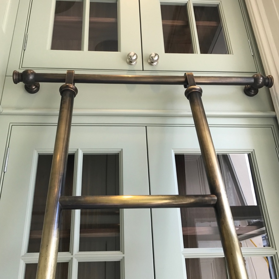 Library Ladders Rolling Library Ladders Andrew Nebbett Designs