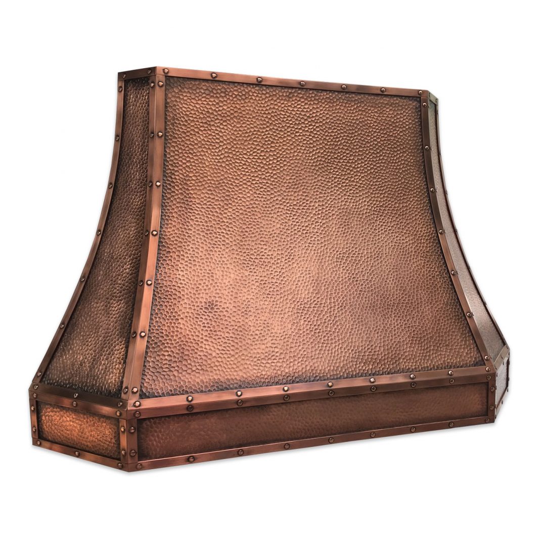 Handmade Hammered Copper Cooker Hood Andrew Nebbett Designs