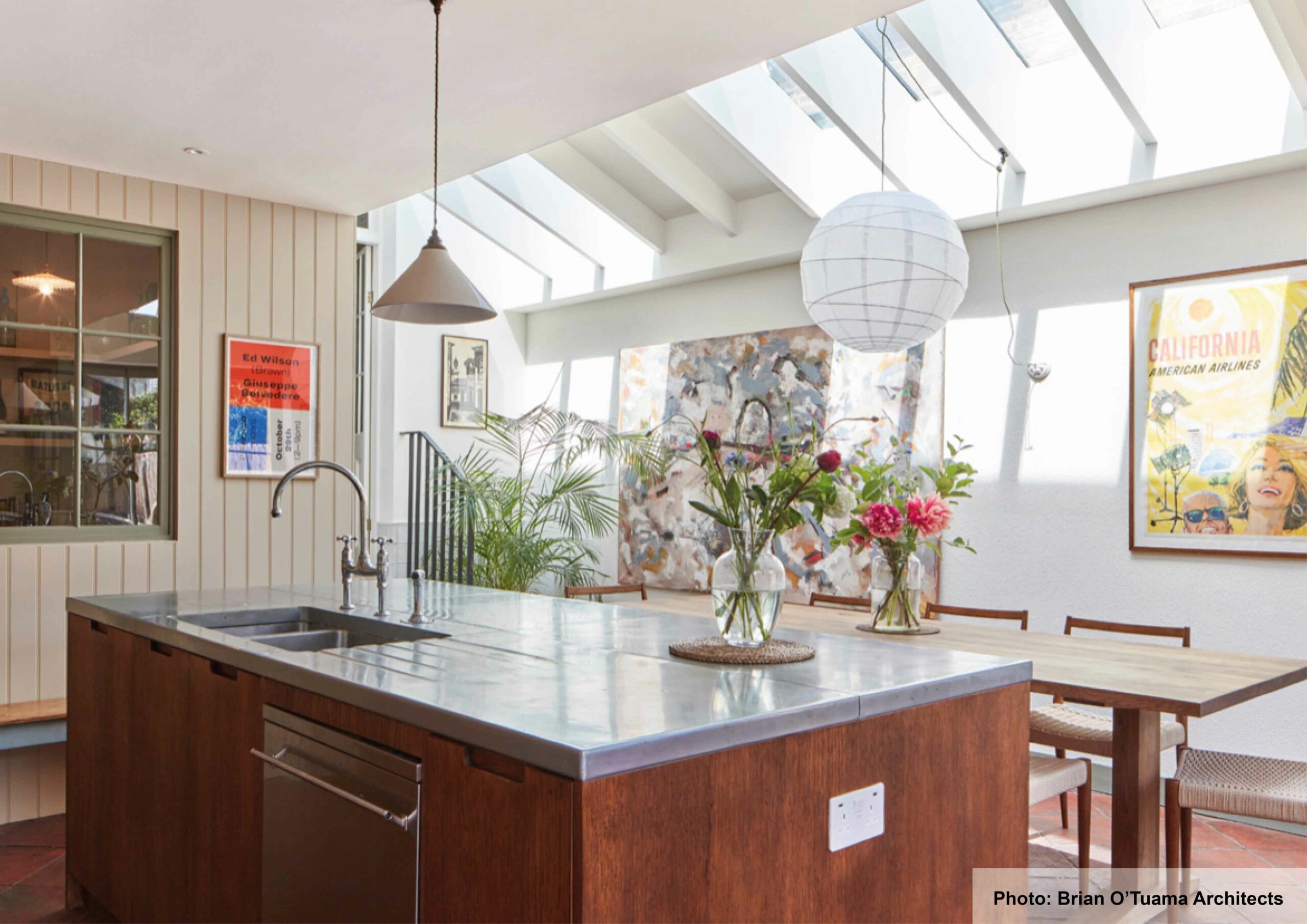Zinc Kitchen Worktop By Andrew Nebbett Designs With Photo Credit Scaled 
