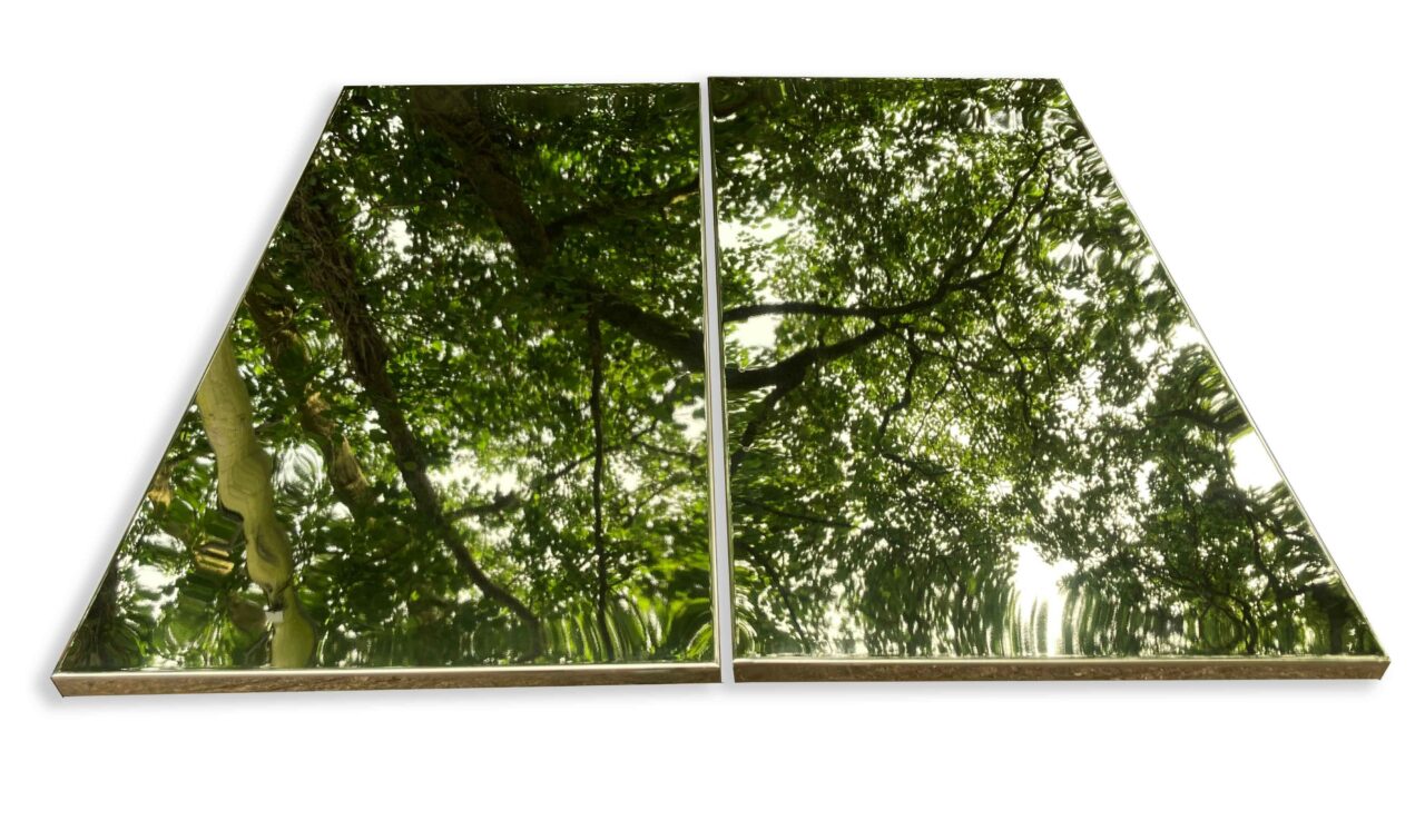 CustomMade Polished Brass Kitchen Cupboards Andrew Nebbett Designs